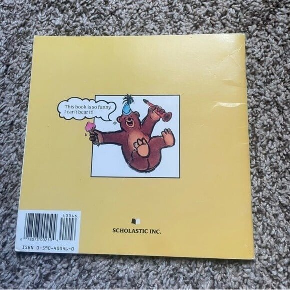 Rare Vintage Soft Cover Bear-ly Bear-able riddles, jokes and knock-knocks - Picture 4 of 8